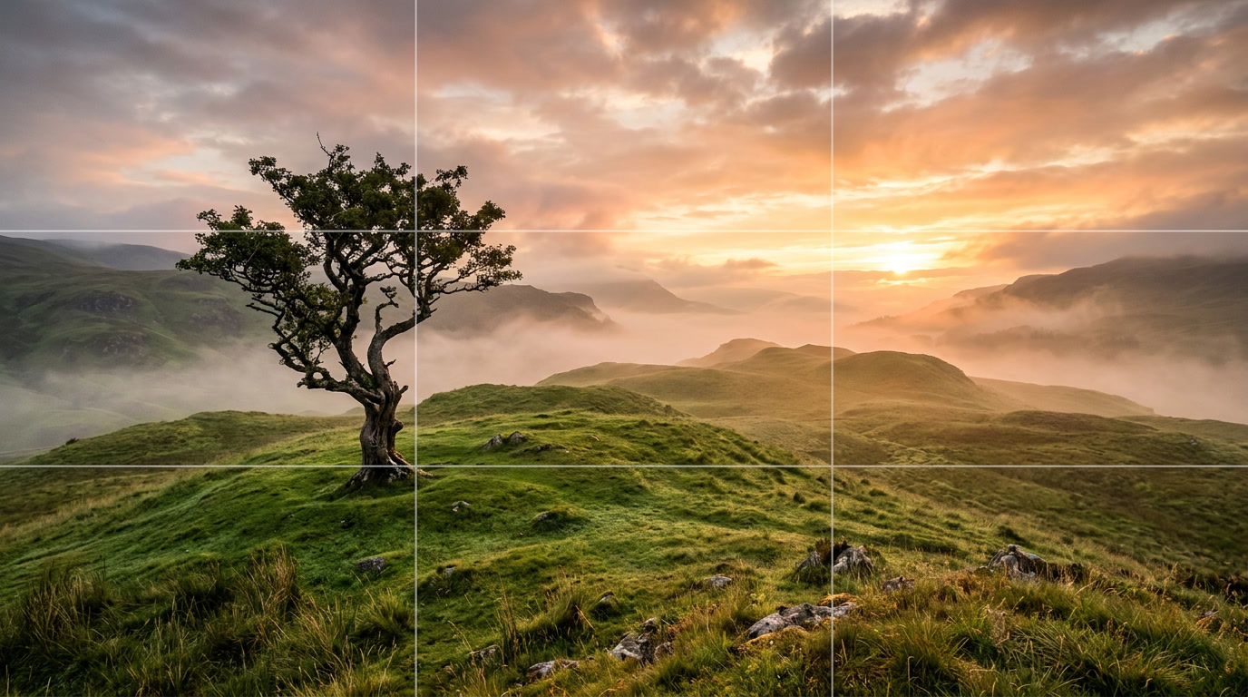 Teknik Komposisi Rule of Thirds dalam Fotografi Lanskap