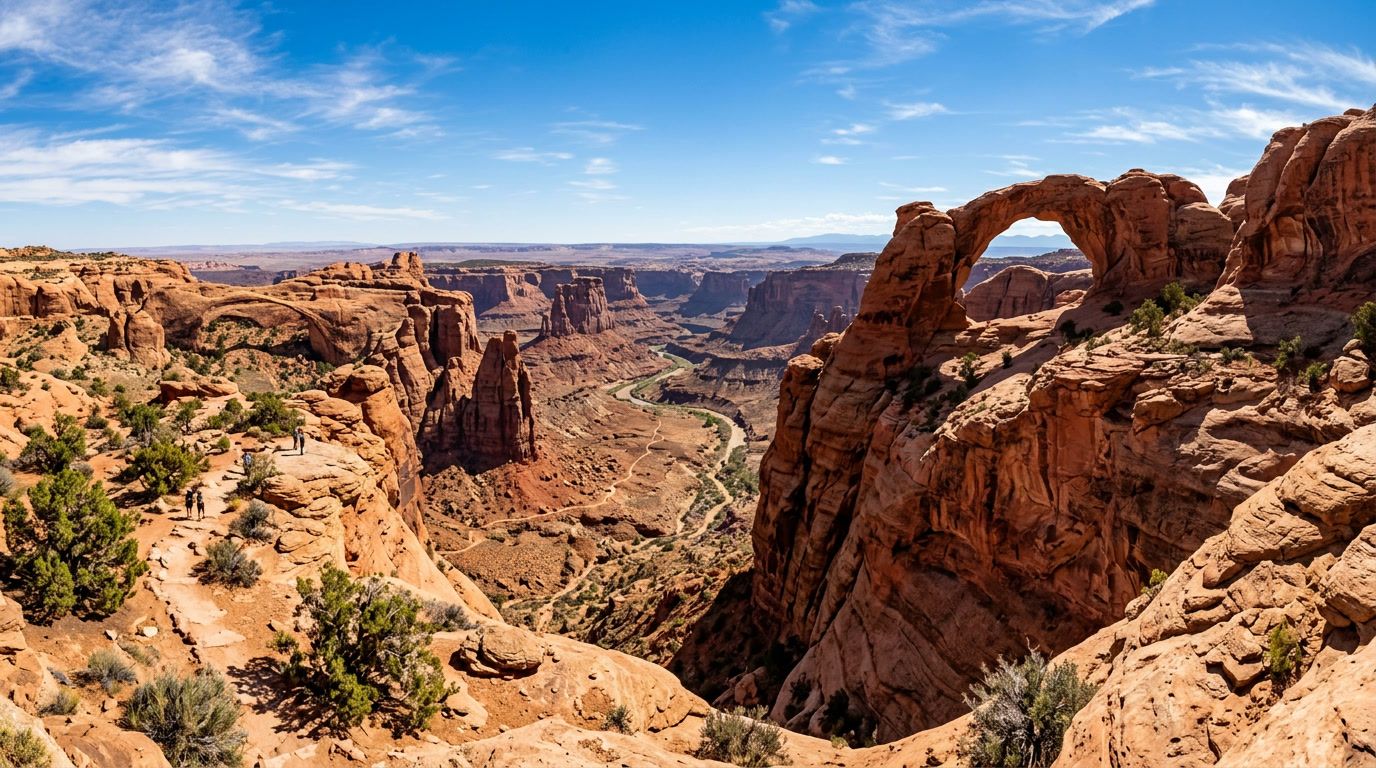 Menjelajahi Keajaiban Canyons dan Lengkungan Alami di Taman Nasional Utah