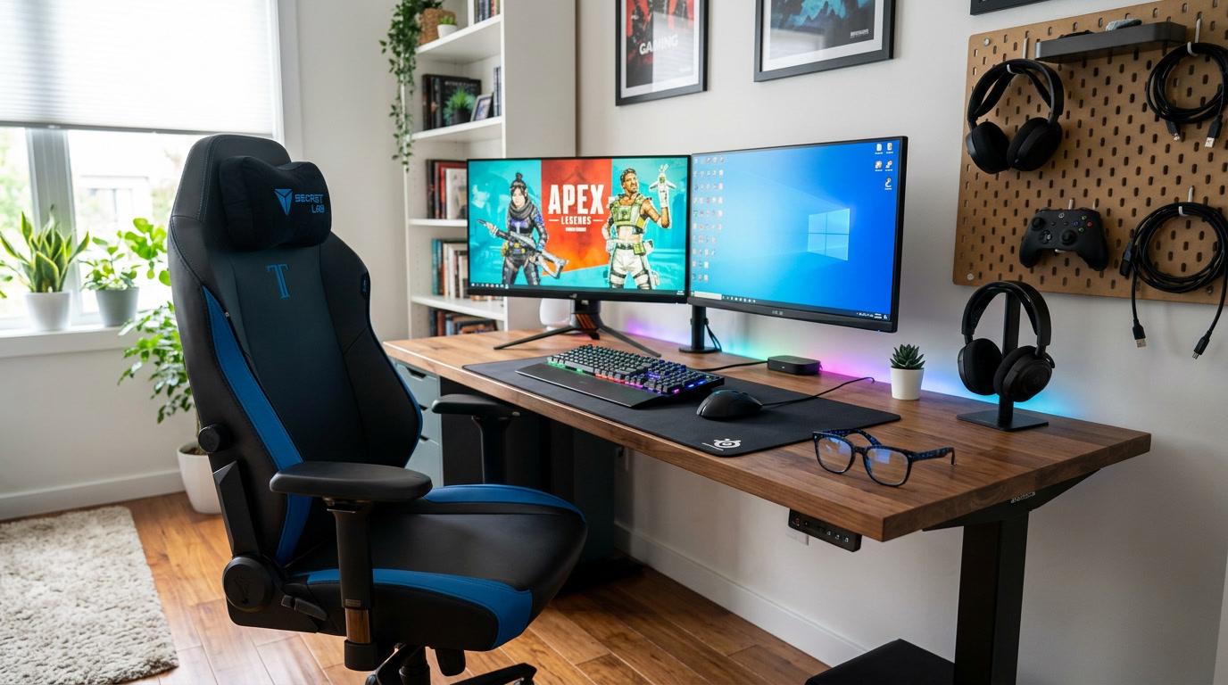 Tips Menjaga Kesehatan Mata dan Postur Tubuh Bagi Gamer Hardcore Durasi Panjang